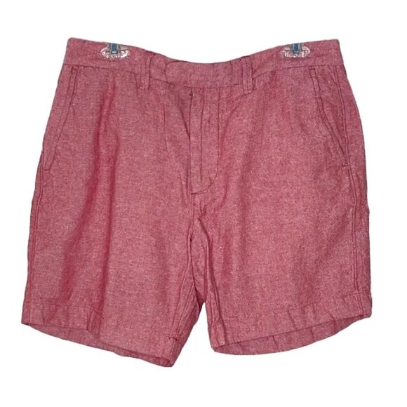 J CREW Reade linen Shorts Size 32W - Picture 5 of 5